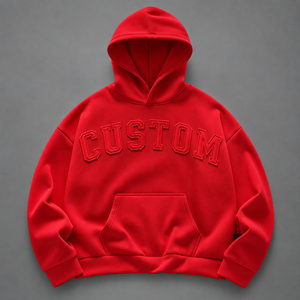 Pull à capuche en molleton de coton côtelé pour hommes, idéal pour les marques de vêtements américaines, vente en gros et fourniture en vrac sous marque privée - Product Image 1