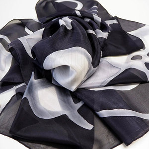 Silk Scarf Decorative Fashion Piece For Hair Accessories Neck Styling And Gift Choice Silk Scarf - Product Image 5