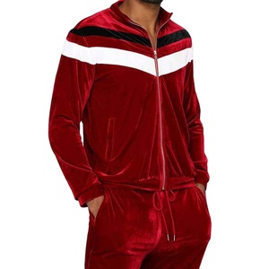 Solid International High Quality Elastic Waist Breathable & Eco Friendly Lightweight Velvet Two Piece Unisex Adult T - Product Image 3