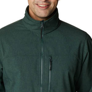 Nouveauté, livraison directe d'usine, veste softshell pour homme, mode d'hiver, veste coupe-vent légère, veste softshell pour homme OEM - Product Image 4