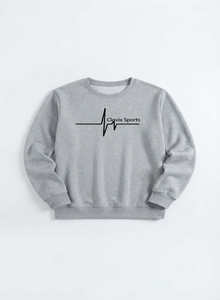 Sudadera Minimalista Blanca con Cuello Redondo y Cualquier Estampado, Unisex, Corte Regular, Tejido de Algodón, Estilo Urbano Otoñal - Product Image 4