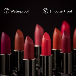 ลิปสติกเนื้อครีมแมตต์สีนู้ดคุณภาพสูง 3.5 กรัม เนื้อกำมะหยี่ กันน้ำ ไม่เหนียวเหนอะหนะ รับผลิตแบรนด์ส่วนตัว MOQ ต่ำ - Product Image 4