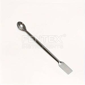 Cuchara de Laboratorio de Acero Inoxidable, Espátula de Laboratorio, Cuchara de Muestreo, Espátula para Mezclar, Herramientas para Mezclar Colores, Mezclador de Pigmentos - Product Image 1