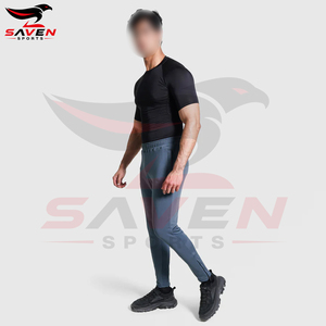Pantalon de survêtement décontracté pour homme en tissu doux au toucher, personnalisable avec couleurs contrastées, nouvelle collection, meilleure vente - Product Image 4