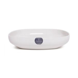 Inomata Folio piatto quadrato 17 cm bianco - Product Image 1