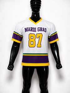 High Quality Custom American Football Jersey Mesh Design Sportswear Short Sleeves Summer BANA FIGHT WEAR 100% Polyester - Product Image 1