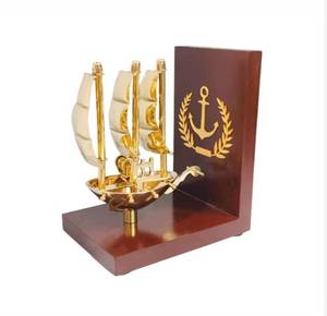 Handmade Metal Sailing Ship <b>Decorative</b> Showpiece Antique Brass <b>Table</b> <b>Decor</b> for Office and Home At Best Price - Product Image 2
