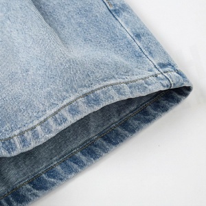 Plus Size Women <b>Denim</b> Shorts Button Lace <b>Stretch</b> High Waist Ripped Vintage Casual Summer Fashion Street Style Clothing - Product Image 6