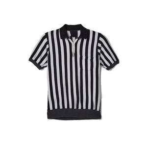 Men's Striped Knitted <b>Polo</b> <b>Shirt</b> Short Sleeve Casual <b>With</b> <b>Pocket</b> Regular Fit - Product Image 5