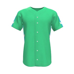 OEM personalizado béisbol Jersey camisa transpirable algodón sublimación bordado Logo conjunto uniforme - Product Image 5