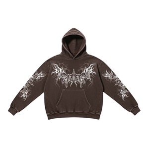 Winter Sun Fade Eco-Friendly Heavy Weight <b>Hoodie</b> for <b>Men</b> Women Made with 100% Cotton <b>Fleece</b> Best Street & Casual Wear - Product Image 4