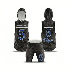 Uniformes de Fútbol Americano 7on7 7v7 Personalizados ODM, Impresión Sublimada, Tela de Poliéster Transpirable, Logotipo Frontal, Nombre y Número del Jugador - Product Image 2