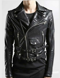 Chaqueta de Cuero para Mujer, Nueva Moda, Resistente al Viento, Chaqueta de Cuero para Hombre y Mujer, Estilos Personalizados, Chaqueta de Cuero Charlotte Burnt Multiple 2006 - Product Image 2