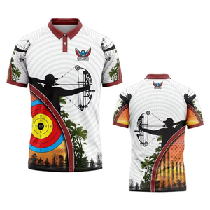 Custom Unisex Archery <b>Bowling</b> Athletic Fit Gaming Jersey Polyester Quick Dry Full Sleeve T-Shirts Training UPF50+ Anti-Bacterial - Product Image 4