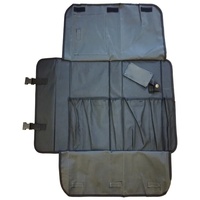 Sac à couteaux de chef JAYA MATA JM10, 6 emplacements + poche multifonction, étui de transport rigide et protecteur pour étudiants en cuisine et chefs