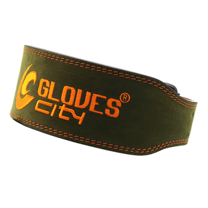 Cinturón de Levantamiento de Pesas Profesional Personalizable con Cuero Vacuno, Soporte Ajustable, Características de Seguridad para Gimnasio - GLOVES City - Product Image 1