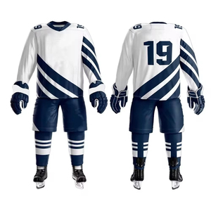 <b>High</b> Quality ODM OEM Customized Ice Hockey Wear Custom Team Logo Sports Jersey Wholesale Ice Hockey Uniform For Sale - Product Image 6