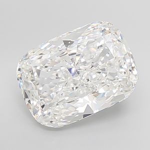 Jk Creation ADI 313 Diamant de laboratoire blanc, rose-orangé intense et vif, pureté VS1, taille Master Cushion Radiant, pour joaillerie - Product Image 1