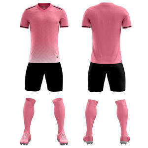 Venta al por Mayor en Línea, Uniforme Deportivo Personalizado de Alta Calidad OEM 100% Poliéster, Conjunto Completo de Jersey de Entrenamiento Deportivo, Uniforme de Fútbol Unisex Transpirable - Product Image 6