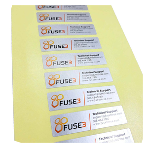 สติกเกอร์ติดกาว UV ทนต่อการถลอก OEM - Product Image 1