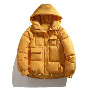 Chaqueta acolchada con capucha para hombre al por mayor, chaqueta de invierno cálida y ligera, chaqueta acolchada informal de invierno para hombre al por mayor, chaqueta acolchada cálida. - Product Image 2