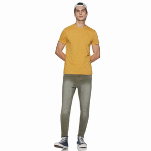 เสื้อยืดผู้ชาย OEM ยอดนิยม 170 GSM คอกลม แขนสั้น เสื้อแฟชั่นผู้ชาย พร้อมขนาดที่กำหนดเองได้ - Product Image 3