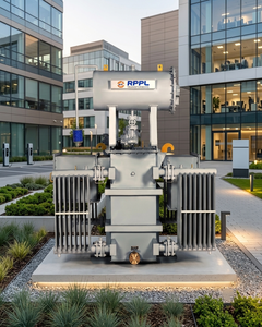 Transformateur de distribution haute tension 2500 kVA avec certification CE 22 kV refroidissement à l'huile - Product Image 2