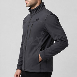 Veste softshell pour homme, best-seller, imperméable, coupe-vent, respirante, pour la randonnée en plein air, veste de sport légère, séchage rapide - Product Image 3