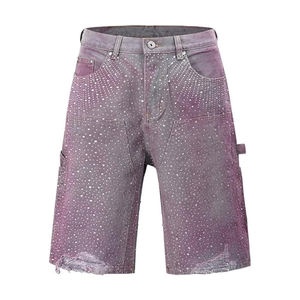 Short en jean élégant de qualité supérieure pour hommes, design personnalisé 2026, nouveau short 100 % coton respirant en vente - Product Image 1