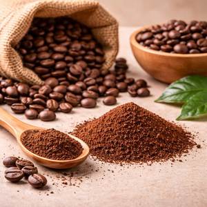 กาแฟโรบัสต้าบดจากเวียดนาม 100% คั่วกลาง รสชาติเข้มข้น อายุการเก็บรักษา 18 เดือน รับผลิตแบบ OEM ODM สำหรับส่งออก - Product Image 1