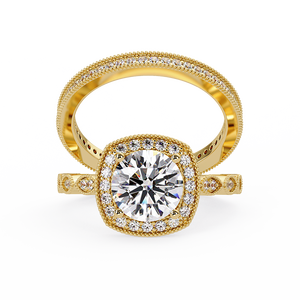 Anillos de Diamantes Solitarios de Plata de Ley 925 con Claridad VVS Hechos a Mano, Disponibles en Tamaños Personalizados, al Mejor Precio - Product Image 1