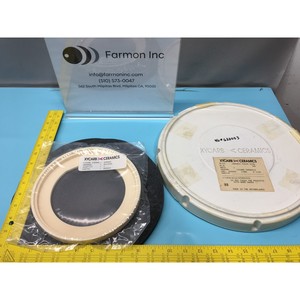 XYCARB <b>CERAMICS</b> 620003 <b>CERAMIC</b> FOCUS <b>RING</b> D-SHAPE - Trusted Global Legacy Semiconductor Equipment and Parts at - Product Image 2