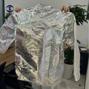 Combinaison <span class=keywords><strong>de</strong></span> travail isolante thermique en tissu aluminisé composite - Product Image 6