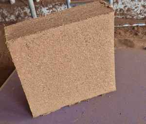 100% Natural Coconut <b>Coir</b> <b>Block</b> Eco-Friendly High Water Retention Biodegradable 5kg As Per Buyer Brand Tamil Nadu Garden - Product Image 1