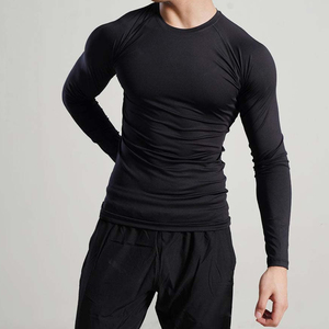 Camiseta Deportiva para Hombre con Hombros Caídos, Ajuste Delgado, Estilo Urbano, para Gimnasio y Entrenamiento, Tejido Pesado de Spandex/Poliéster, Camisetas Lisas para Fitness - Product Image 5