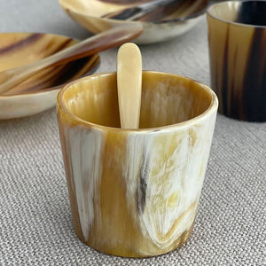 Porte-stylos de luxe fait main en corne noire, en forme de corne, pour la maison et le bureau, support triple pour trois stylos - Product Image 6