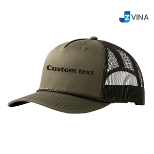 Custom Logo Trucker <b>Hat</b> Embroidered Logo Mesh Back Baseball <b>Cap</b> for Outdoor Travel Sports - Product Image 3