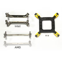 Ventilateur de refroidissement CPU Snowman MT4 RGB 5 couleurs à roulement hydraulique 12VDC 120x120x25mm en cuivre et aluminium pour boîtier d'ordinateur, 65 caloducs, 4 tubes, 3W