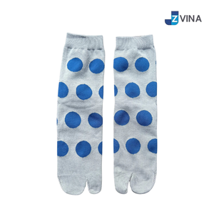 Chaussettes d'été décontractées en coton respirant style japonais à pois pour femmes JZVINA - Product Image 4