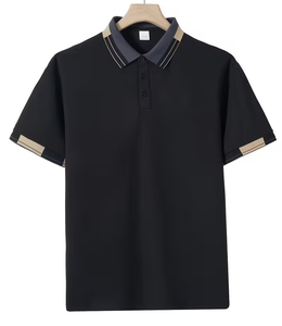 Camisa de Verano Personalizada para Hombre, con Estampado Frontal a Rayas, Ecológica, 180 Gramos, Súper Cómoda, Transpirable, Multifuncional, Casual - Product Image 2