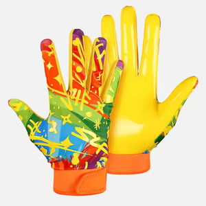 ถุงมือหนังสีขาวสำหรับตีกอล์ฟ พร้อมลายสีเทาที่ฝ่ามือ และดีไซน์ระบายอากาศได้ดี เหมาะสำหรับการเล่นกีฬาในฤดูใบไม้ผลิและฤดูร้อน - Product Image 3