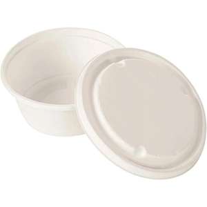 750ml Biodegradable Round Food Container with <b>Secure</b> Lid for Restaurant Takeaway Delivery and Storage Available In Bulk Quantity - Product Image 1