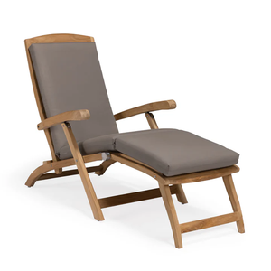 Silla de vapor estilo europeo Sun hecha de madera de teca para exteriores e interiores, para hoteles y villas. - Product Image 1