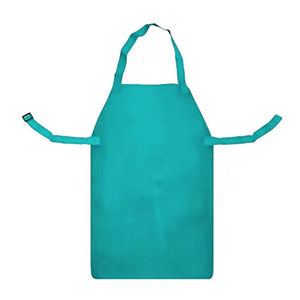 Delantal de Trabajo de Cuero Vacuno para Soldadura y Barbacoa, Delantal de Soldador de Cuero Genuino Resistente, Precio al por Mayor - Product Image 3