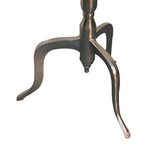 Appendiabiti in legno massello argento con appendiabiti di alta qualità per mobili artigianali - Product Image 6