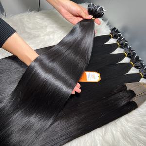 Cabello Humano Virgen Vietnamita Liso, Listo para Enviar, Grado 12A, Extensiones de Cabello Vietnamita Crudo, Precio de Mayoreo de Fábrica - Product Image 5