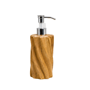 Ensemble de lavage des mains en teck de qualité supérieure ARTERRA, distributeur de savon liquide moderne, bouteille imperméable et écologique pour hôtels, villas et maison - Product Image 3