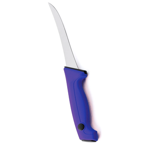 Couteau à désosser incurvé pour la découpe de viande, lame en acier inoxydable tranchante, poignée confortable pour la boucherie et la préparation alimentaire professionnelle - Product Image 2