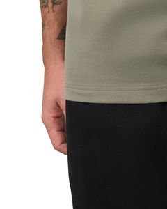 Camiseta de Hombre Verde Oliva con Estampado Gráfico, Camiseta Casual de Manga Corta de Algodón, Cuello Redondo, Ropa de Calle de Verano, Moda para Uso Diario - Product Image 5