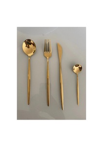 Ensemble de couverts en acier inoxydable robuste, ustensiles solides, idéal pour une utilisation fréquente dans les restaurants, la restauration et les cuisines domestiques. - Product Image 6